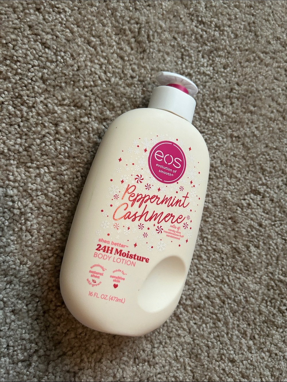 eos Peppermint Cashmere Body Lotion